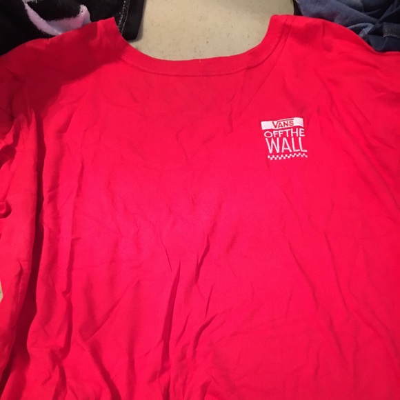 Vans Tops - Cropped vans shirt